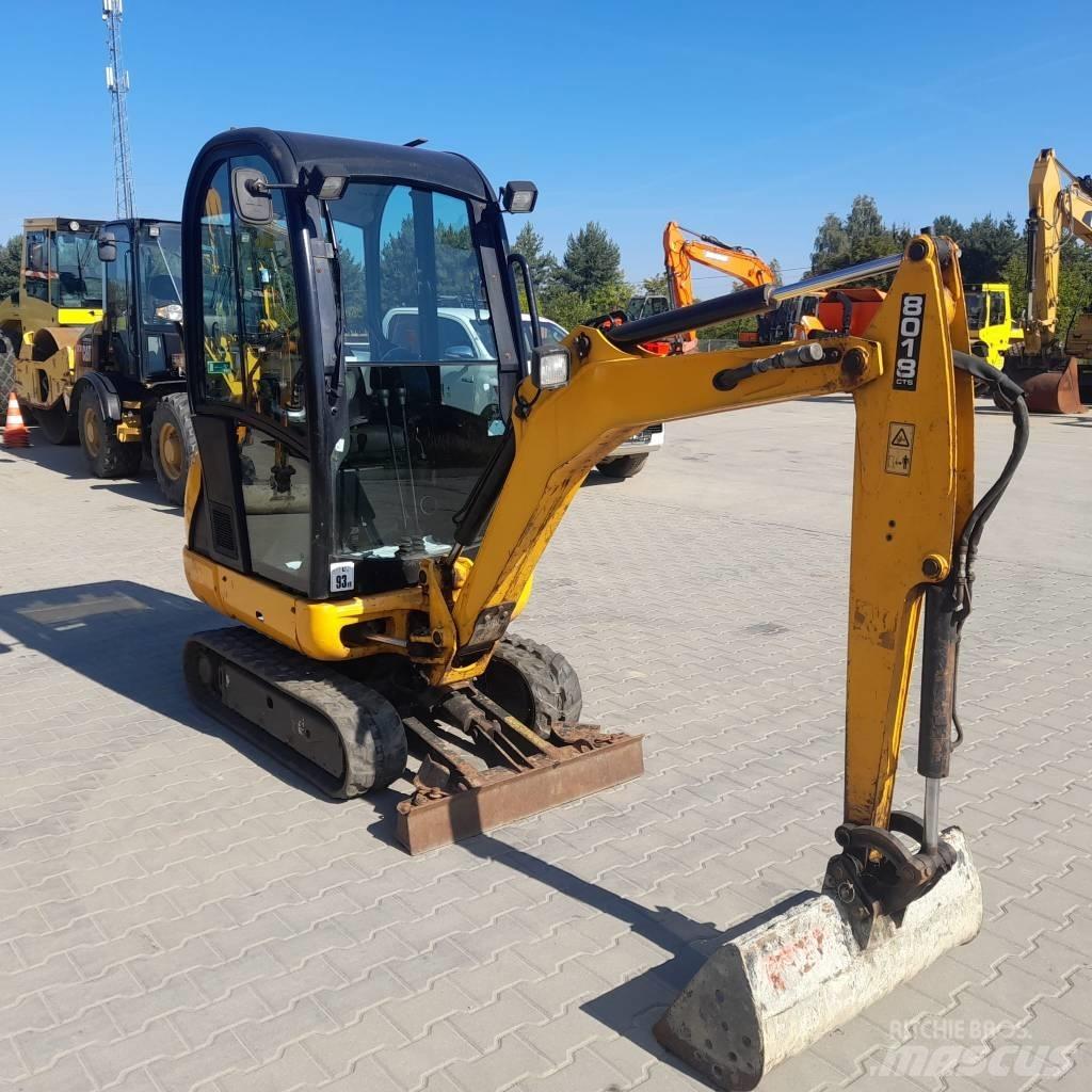 JCB 8018 CTS Mini rýpadla < 7t