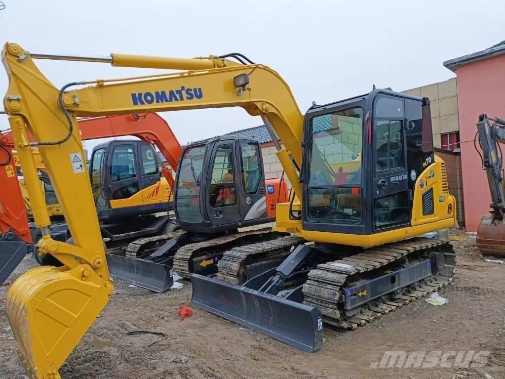 Komatsu PC 70-8 Pásová rýpadla