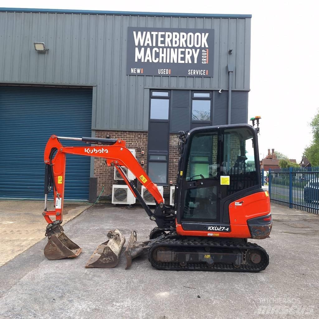 Kubota KX 027-4 Mini rýpadla < 7t