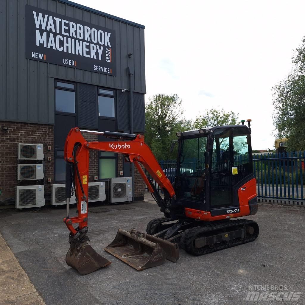 Kubota KX 027-4 Mini rýpadla < 7t