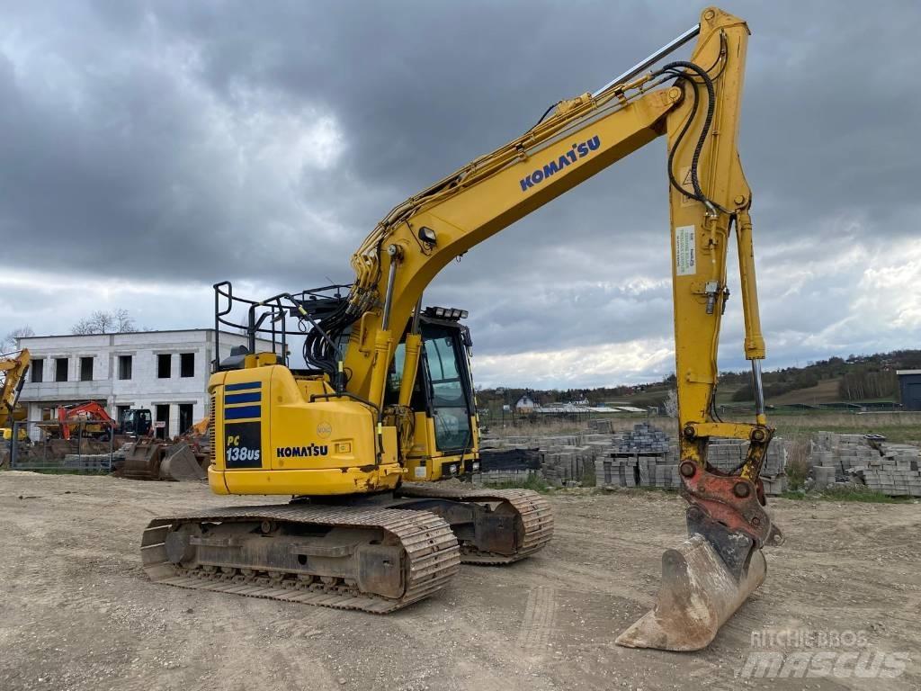 Komatsu PC 138 US Pásová rýpadla