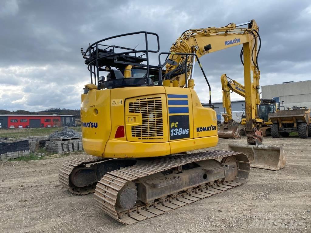 Komatsu PC 138 US Pásová rýpadla