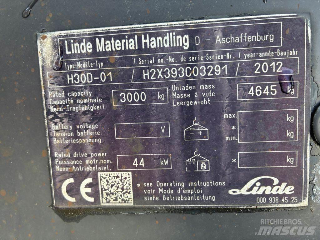 Linde H 30D01 Dieselové vozíky