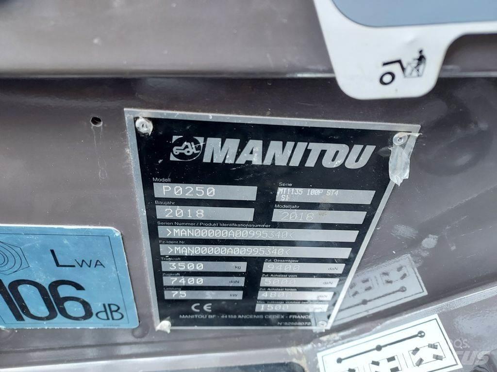 Manitou MT 1135 Teleskopické manipulátory