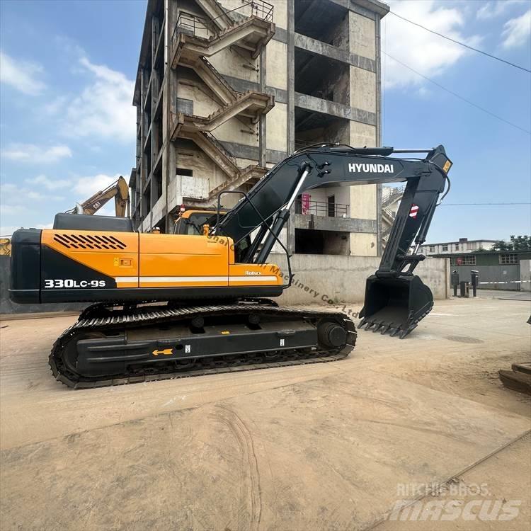 Hyundai 330 Pásová rýpadla