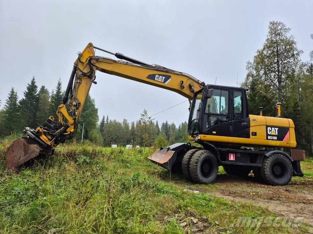 CAT M 316 D Kolová rýpadla