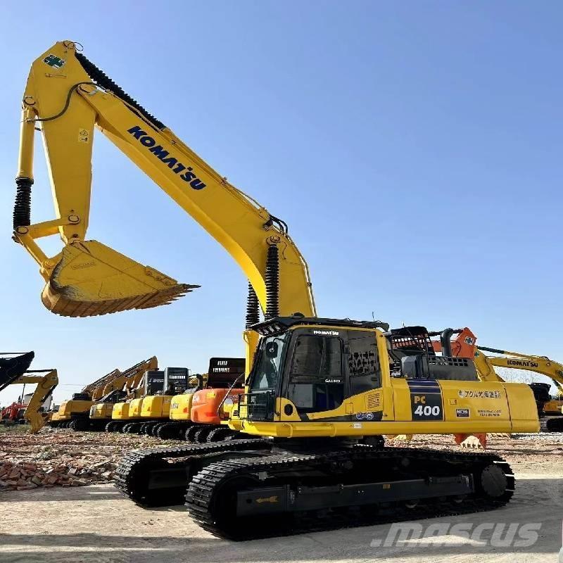 Komatsu PC 400 Pásová rýpadla