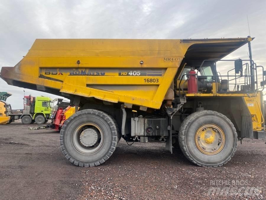 Komatsu HD405-7 Pevné dempry