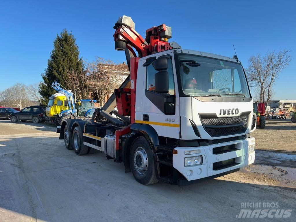 Iveco Stralis-360 Lanový nosič kontejnerů
