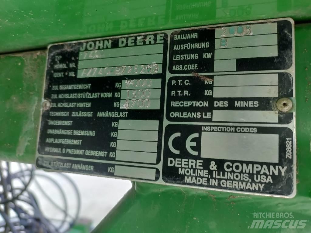 John Deere 740 A Mechanické secí stroje