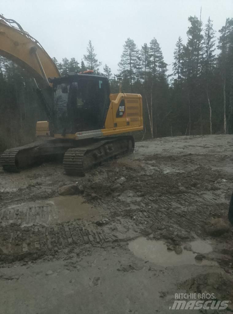 CAT 320 Pásová rýpadla