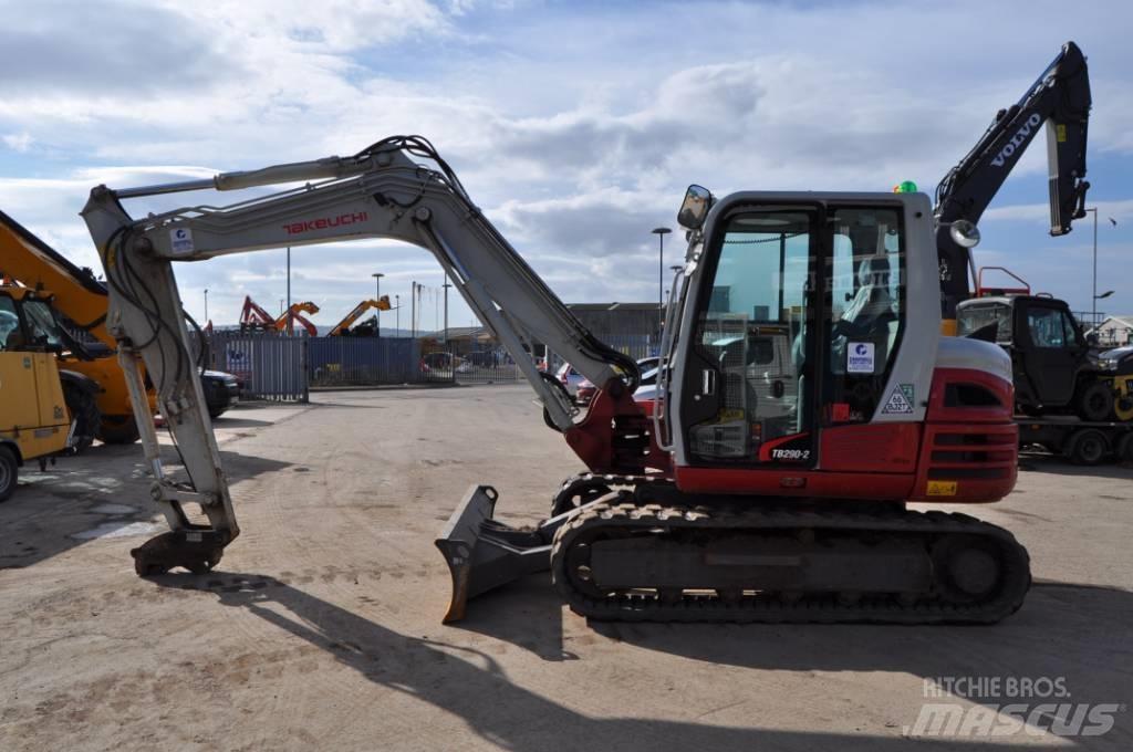 Takeuchi TB290-2 Midi rýpadla 7t - 12t