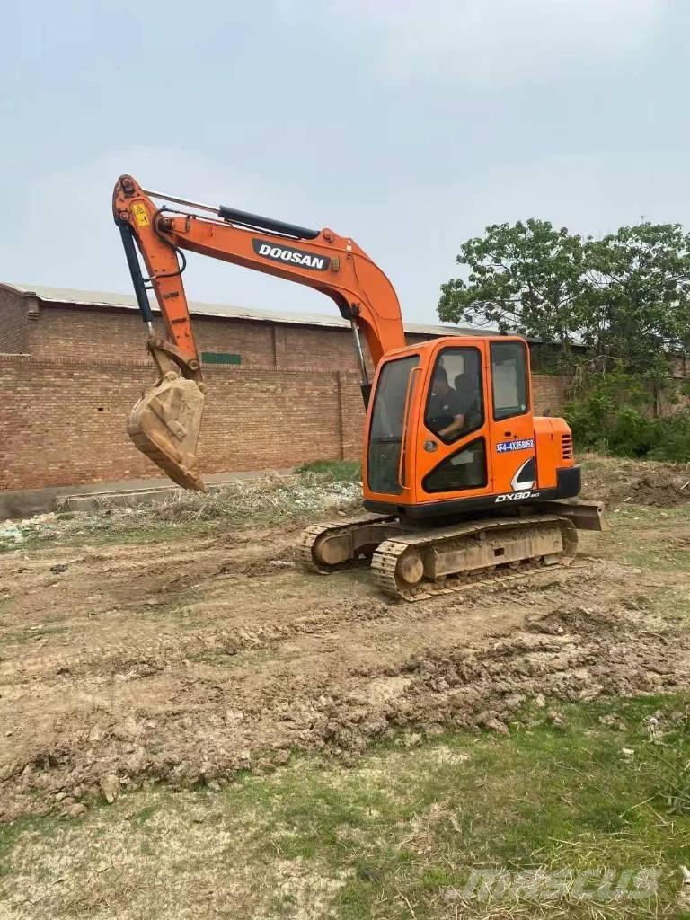 Doosan DX 80 Midi rýpadla 7t - 12t