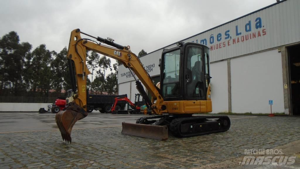 CAT 303.5 E CR Mini rýpadla < 7t