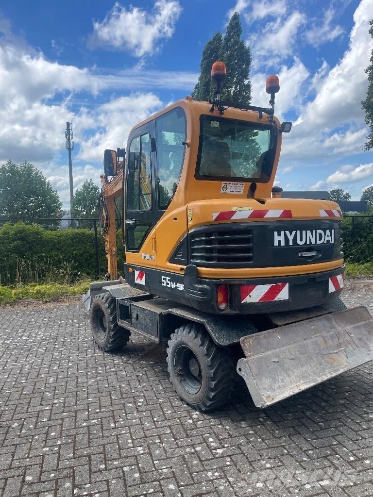 Hyundai 55w9a Kolová rýpadla
