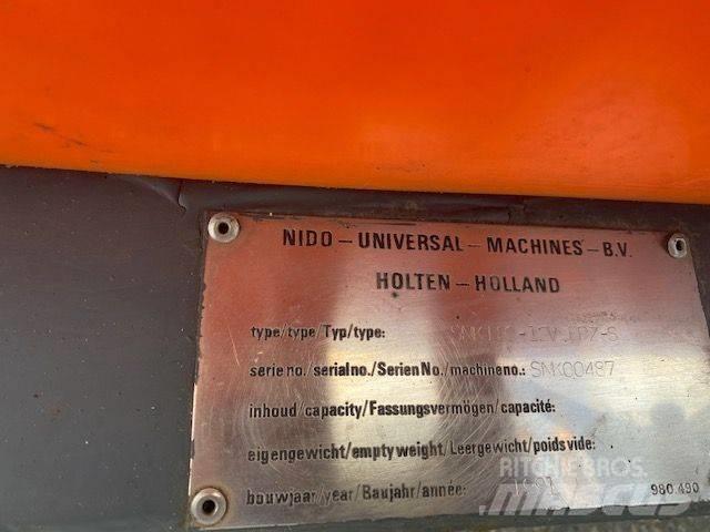 Nido SN180 12V-EPZ-S Sněžné pluhy, přední sněhové radlice