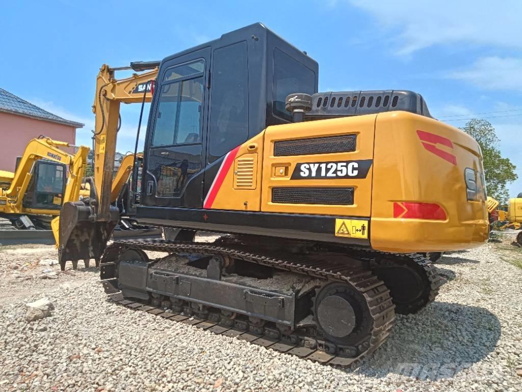 Sany 125 Pásová rýpadla