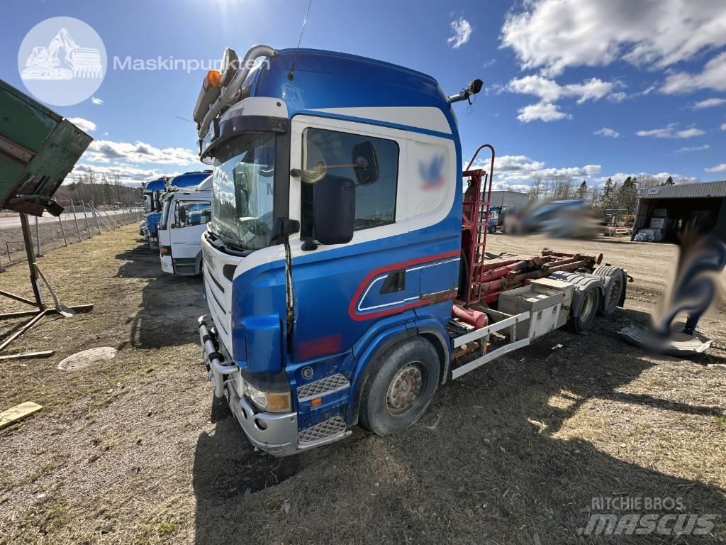 Scania R 470 LB Hákový nosič kontejnerů