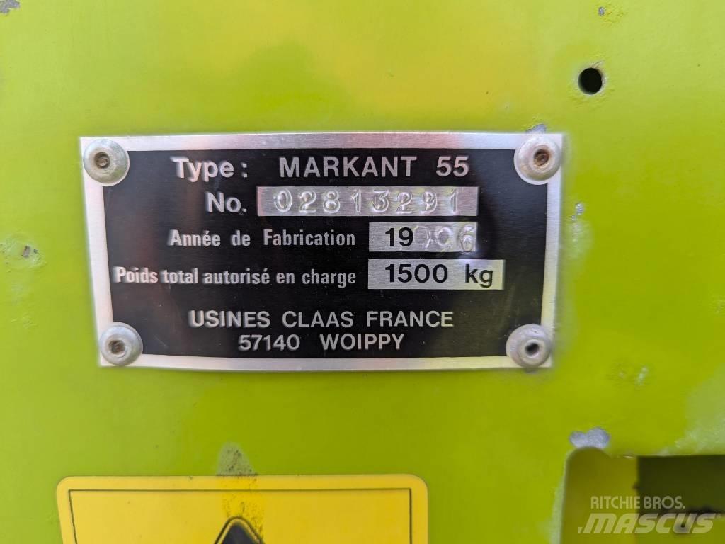CLAAS Markant 55 Lis na hranaté balíky