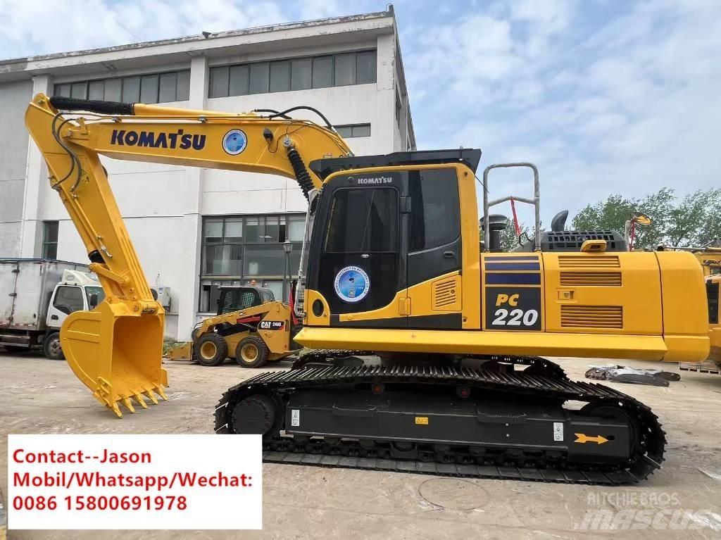 Komatsu PC 220 Pásová rýpadla
