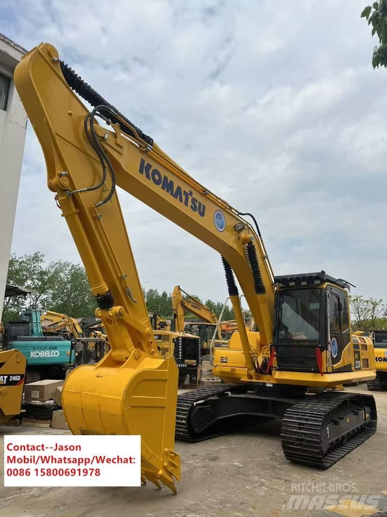 Komatsu PC 220 Pásová rýpadla