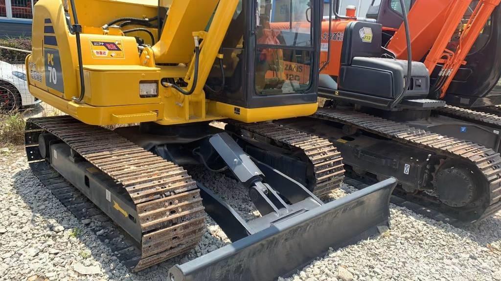 Komatsu pc70 Pásová rýpadla