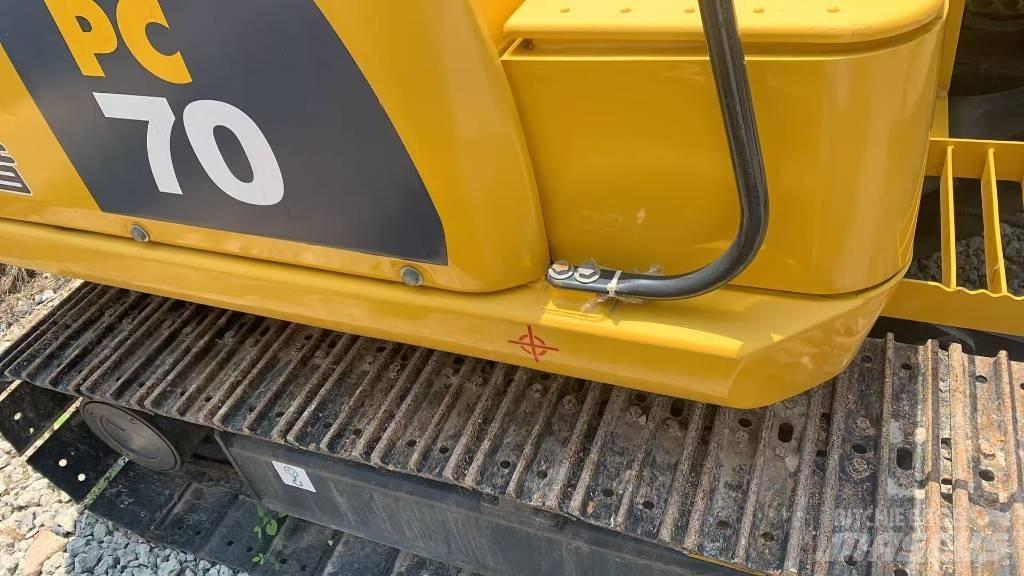 Komatsu pc70 Pásová rýpadla