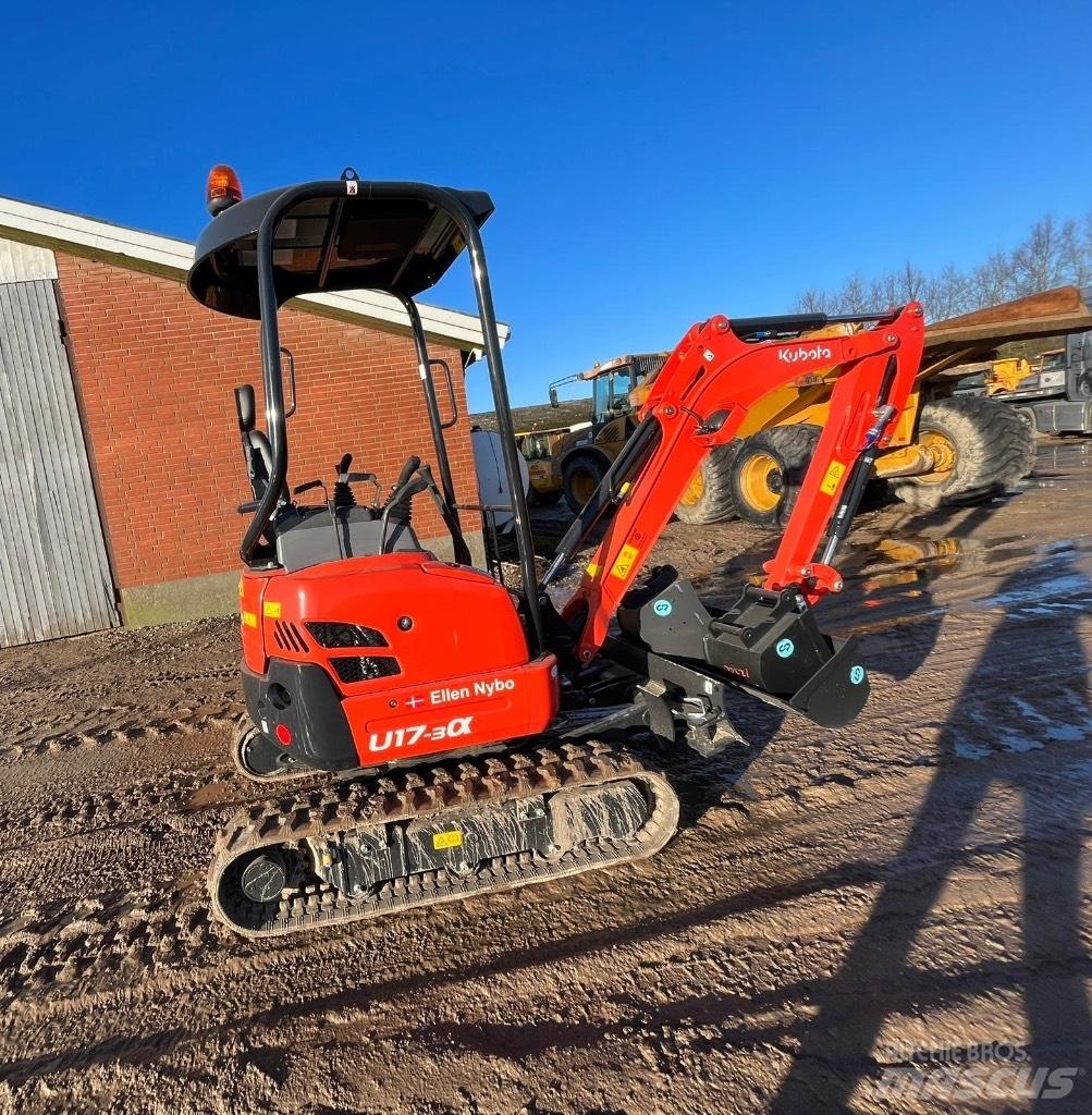 Kubota U 17-3 Mini rýpadla < 7t