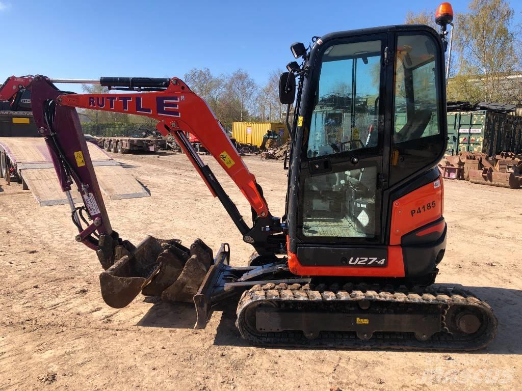Kubota U 27-4 Mini rýpadla < 7t