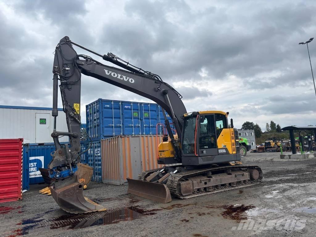 Volvo ECR 235EL Pásová rýpadla