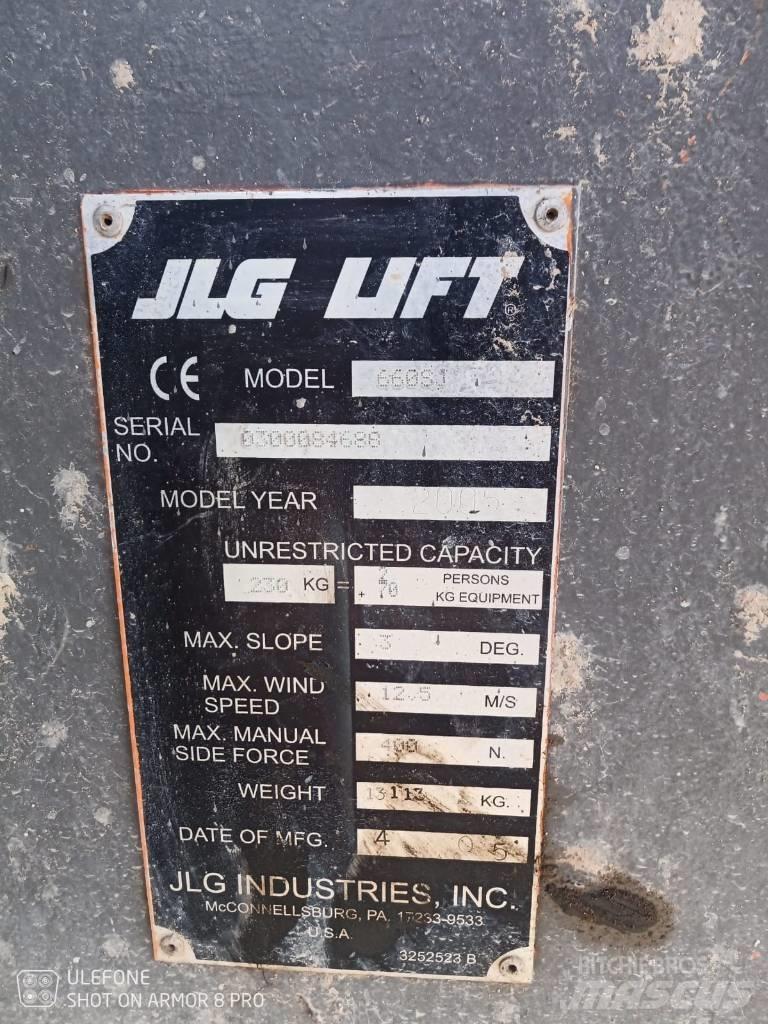 JLG 660 SJ Teleskopické plošiny