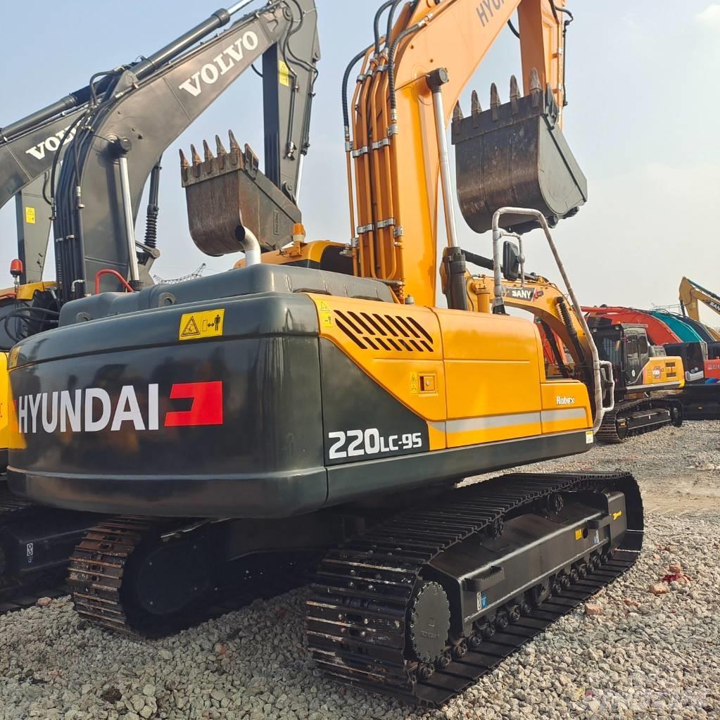 Hyundai R220LC-9S Pásová rýpadla