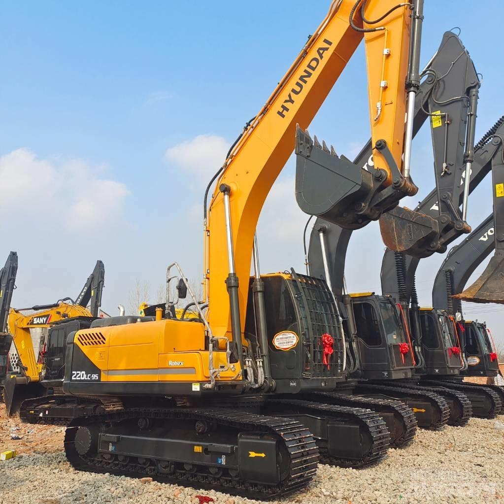 Hyundai R220LC-9S Pásová rýpadla