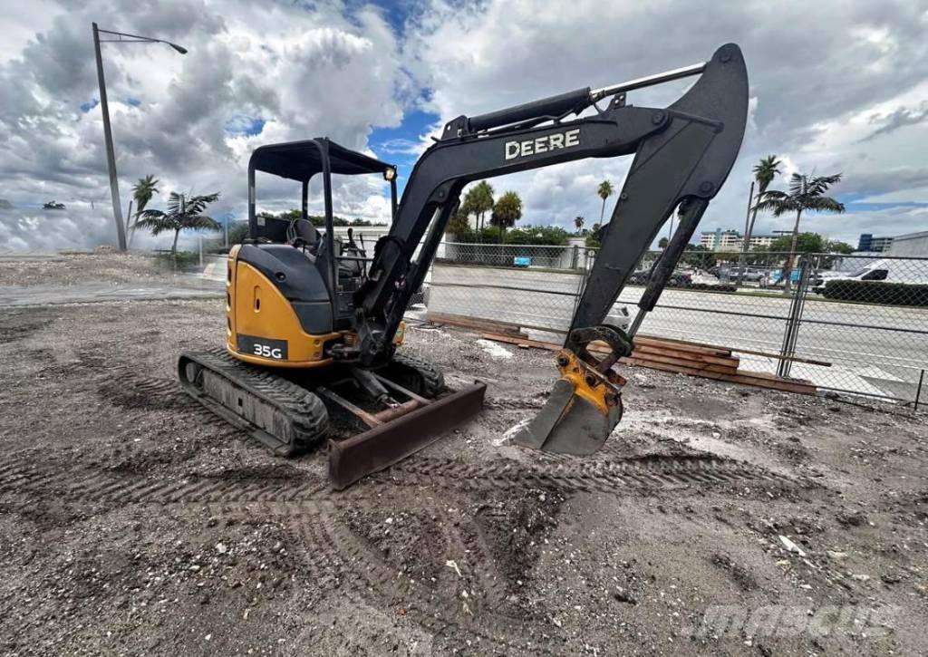 John Deere 35 G Pásová rýpadla