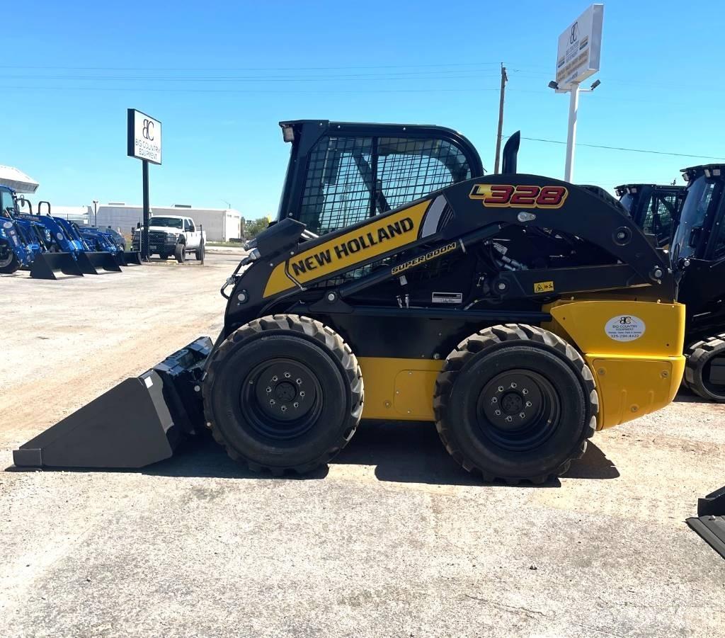 New Holland L328 Smykem řízené nakladače