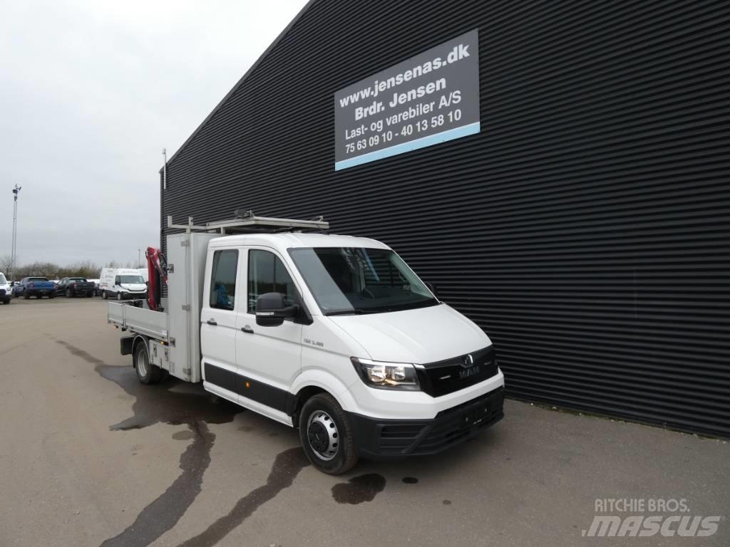 MAN TGE 5.180 Valníky/Sklápěcí bočnice