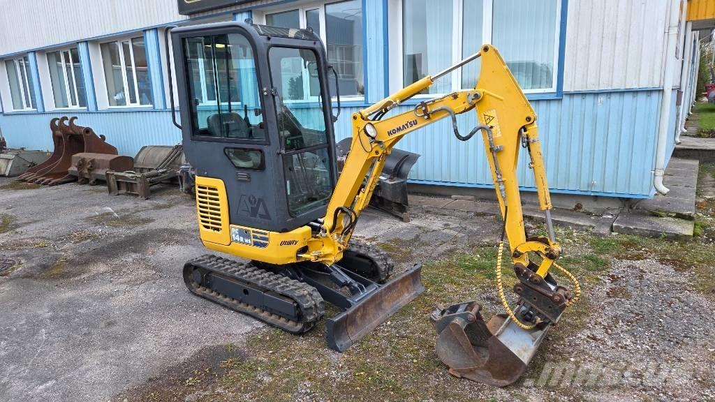 Komatsu PC 14 R Mini rýpadla < 7t