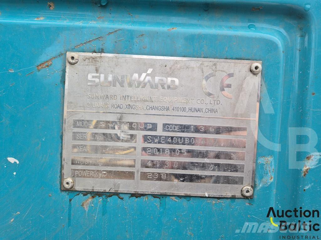 Sunward SWE40UB Mini rýpadla < 7t