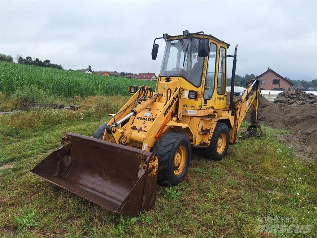 Komatsu WB60 A 4X4 Stavebnictví - ostatní