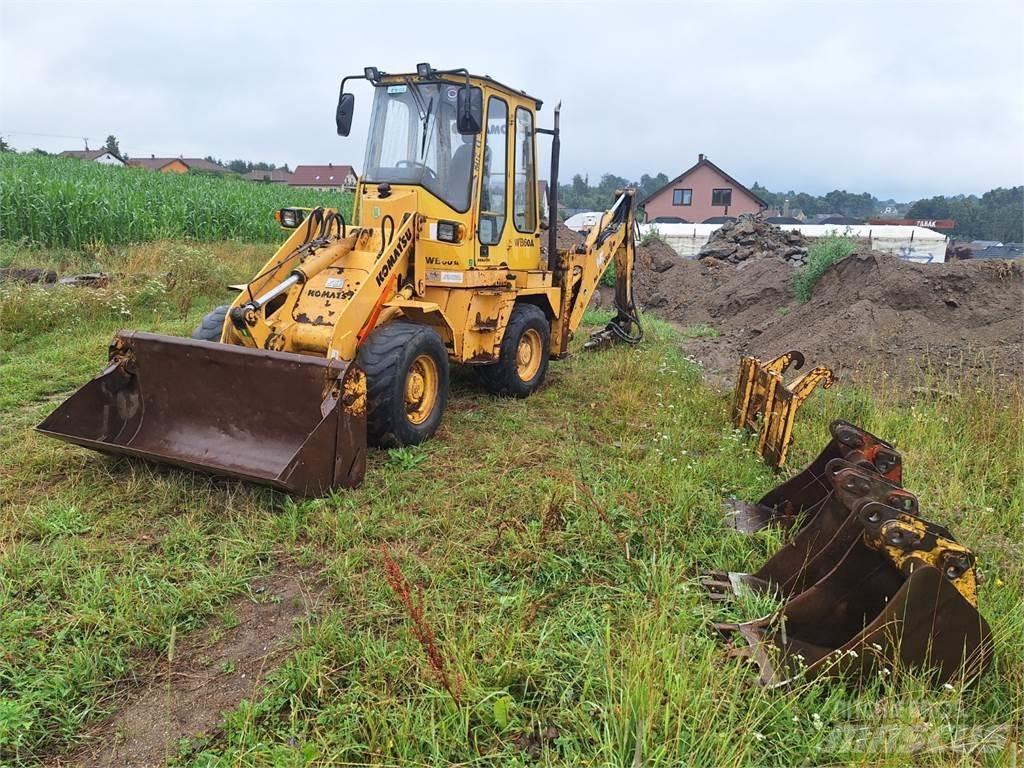 Komatsu WB60 A 4X4 Stavebnictví - ostatní