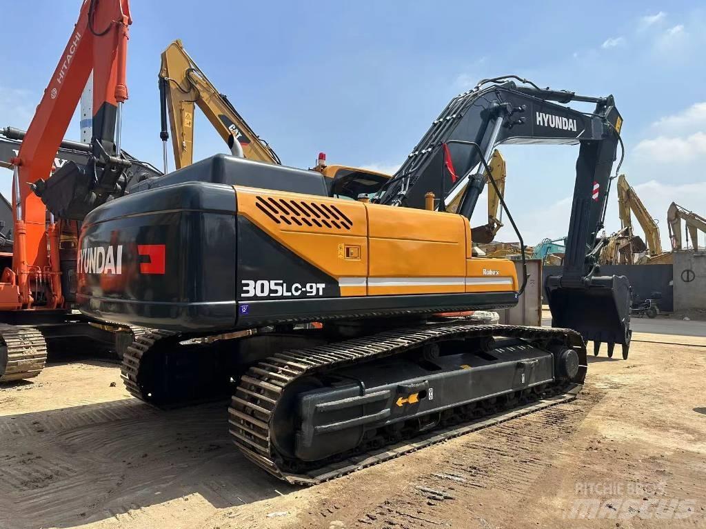 Hyundai R 305LC-9T Pásová rýpadla