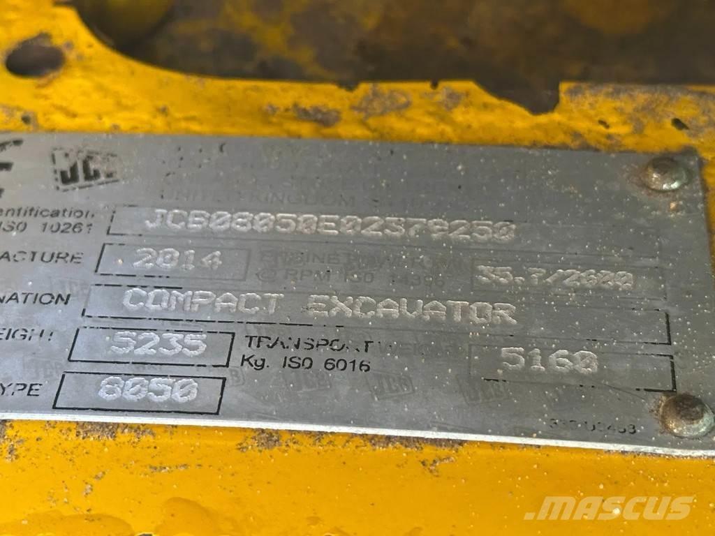JCB 8050 Mini rýpadla < 7t