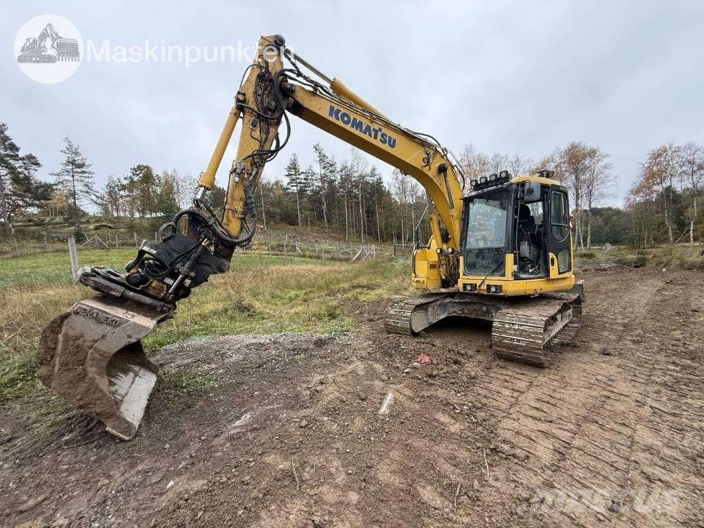 Komatsu PC 138 US-11 Pásová rýpadla