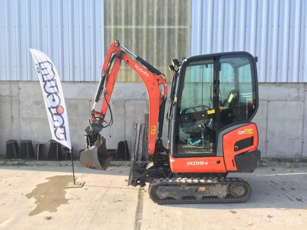Kubota KX 019-4 Mini rýpadla < 7t