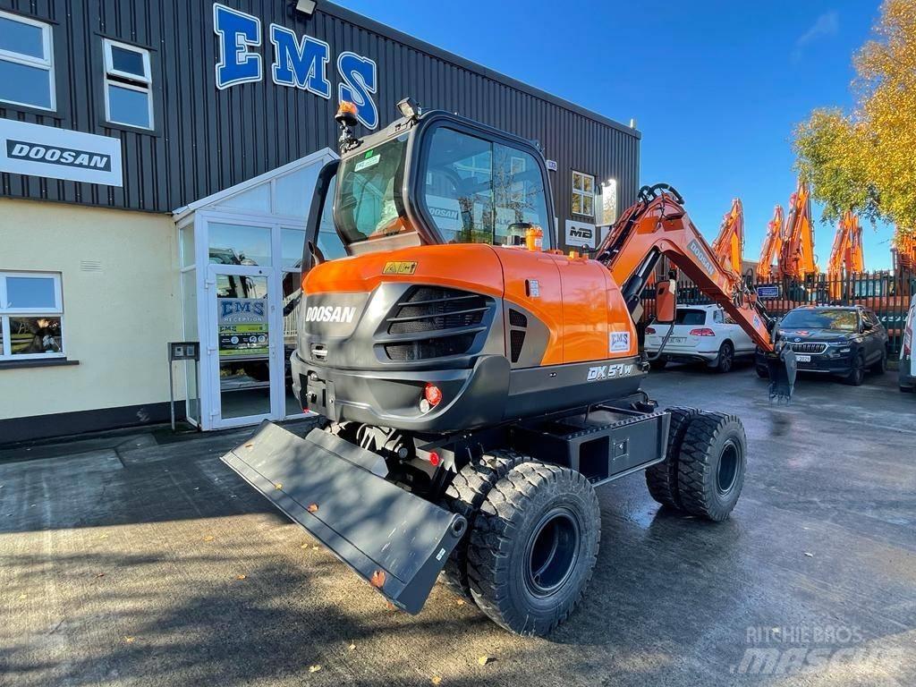 Doosan Dx57W-7 Kolová rýpadla
