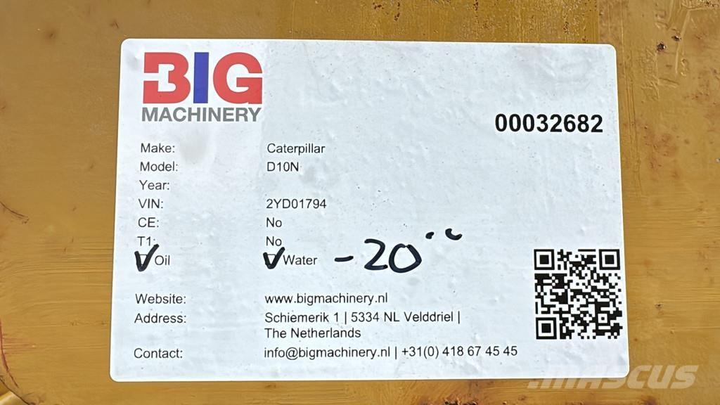 CAT D10N Pásové dozery