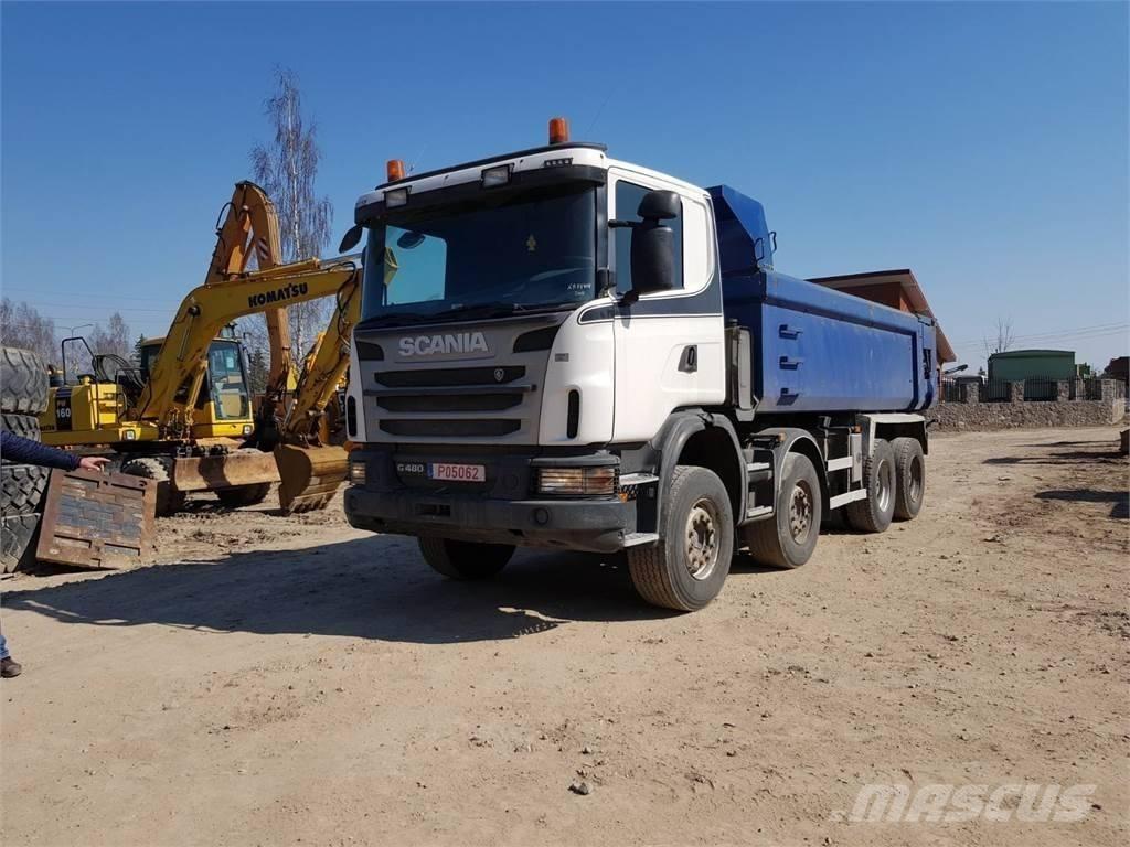 Scania G480 8x4 Ramenové nosiče kontejnerů