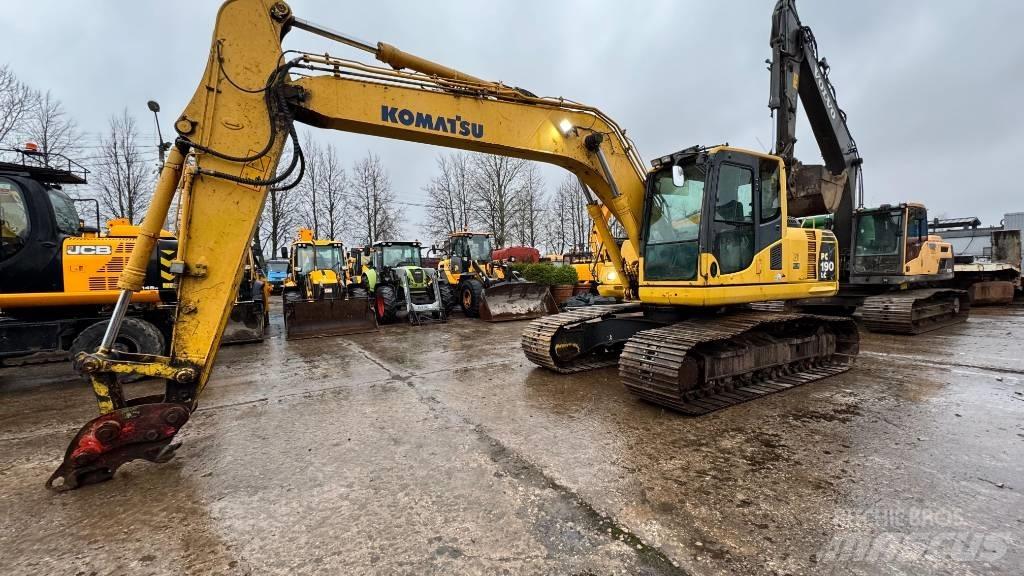 Komatsu PC 190 LC-8 Pásová rýpadla