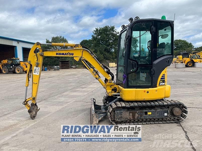 Komatsu PC 26 MR-5 Mini rýpadla < 7t