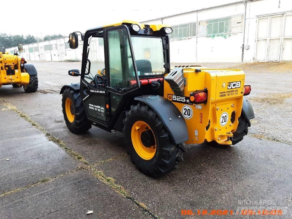 JCB 525-60 Teleskopické manipulátory